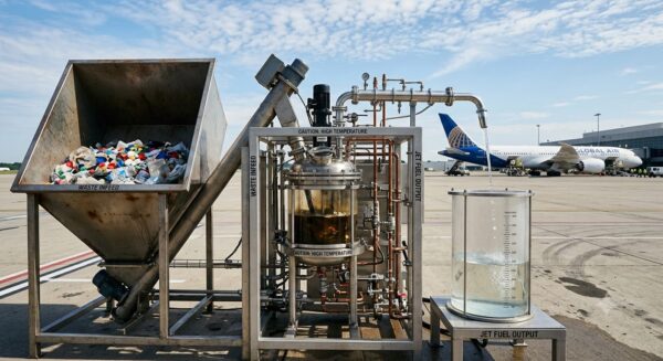 Chinese Scientists Develop Low Cost Method To Turn Plastic Waste Into Jet Fuel