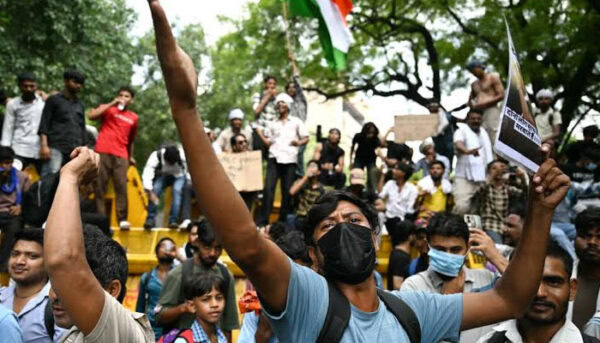 Cjps Protests Over Exam Paper Leaks Spread Across India