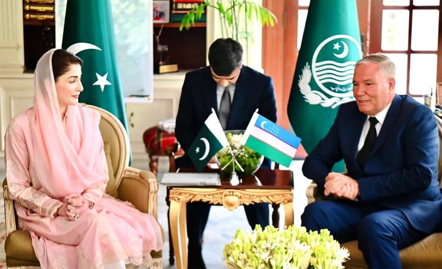 Cm Welcomes Uzbek Delegation Discusses Trade And Investment