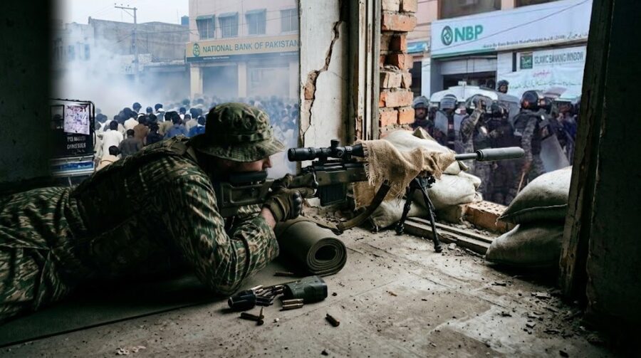 Cross Border Trained Sniper Arrested Amid Violent Protests By Jaac In Azad Kashmir