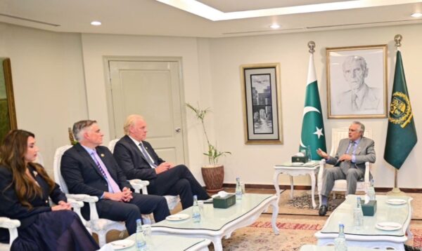 Dar Us Congressmen Push To Advance Pakistan Us Trade Investment Ties