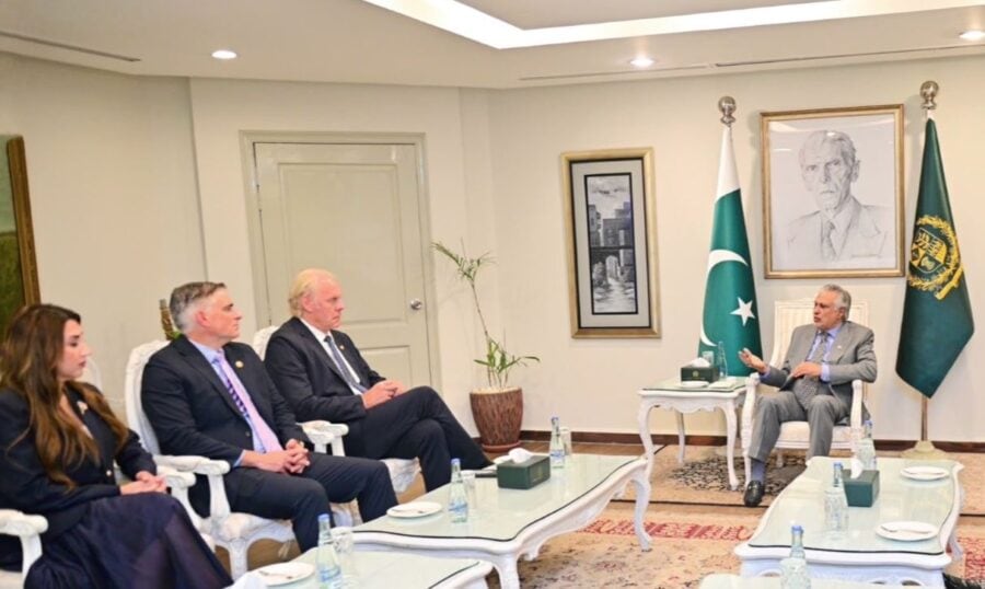 Dar Us Congressmen Push To Advance Pakistan Us Trade Investment Ties