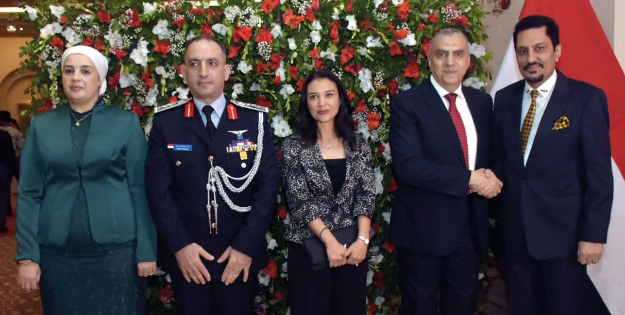 Egypts National Day Celebrated With Grand Reception 