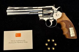 Erdogan Gifts Engraved Revolvers To Nato Leaders At Ankara Summit