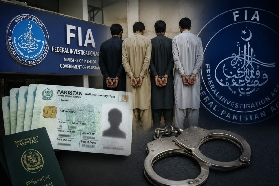 Fia Arrests Four Over Fake Nadra Ids For Afghan Nationals