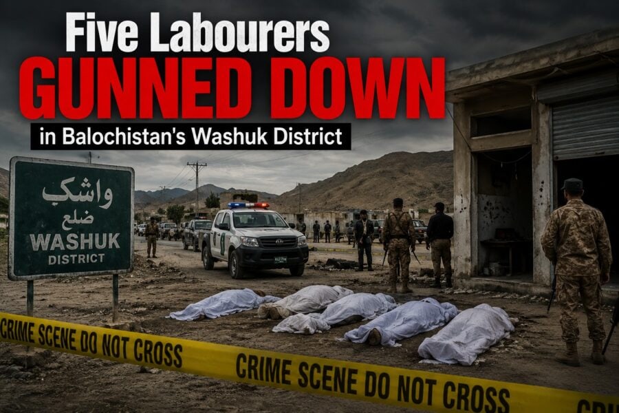Five Labourers Gunned Down In Balochistans Washuk District
