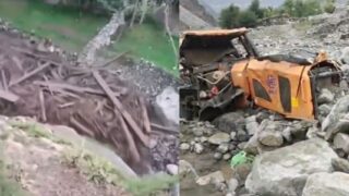 Flash Floods Cause Widespread Destruction In Diamer Karakoram Highway Closed