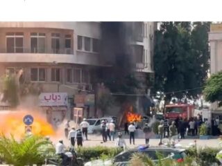 French President Macron Safe After Explosions Near Hotel In Damascus