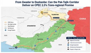 From Gwadar To Dushanbe Can The Pak Tajk Corridor Deliver On Cpec 2 0s Trans Regional Promise