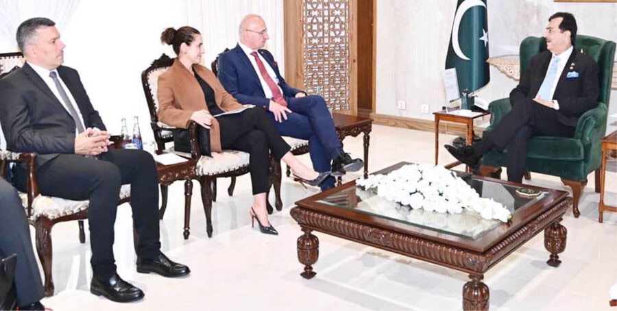 Gilani Invites Croatian Businesses To Explore Investment Opportunities In Pakistan