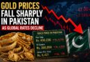 Gold Prices Fall Sharply In Pakistan As Global Rates Decline