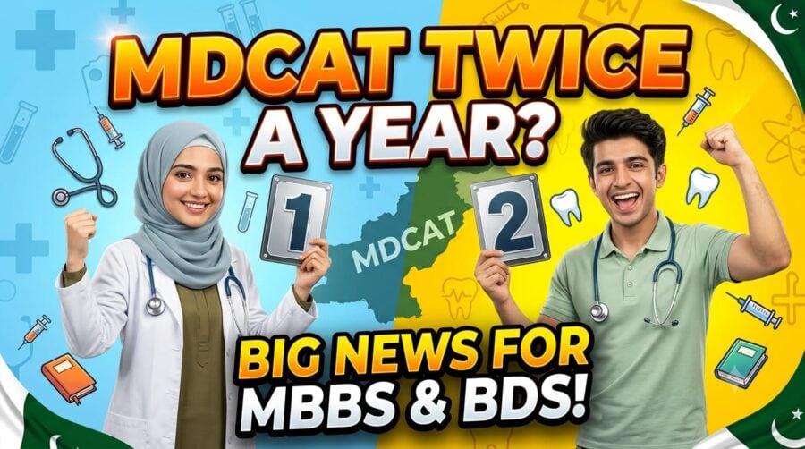 Good News For Mbbs Bds Aspirants As Pakistan Mulls Holding Mdcat Twice A Year