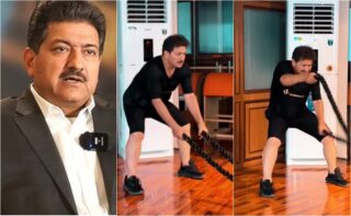 Hamid Mir 59 Trades Tough Questions For Tough Workouts In Viral Gym Video