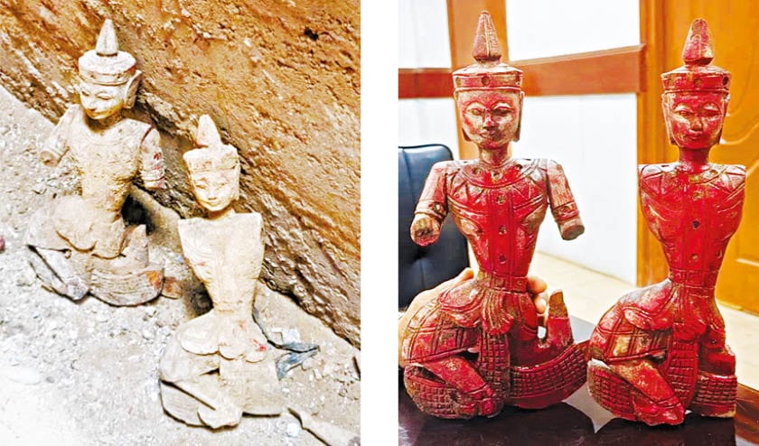 Historic Statues Found Beneath Lee Market