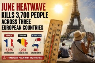June Heatwave Kills 3700 People Across Three European Countries