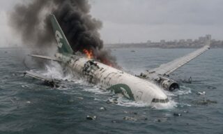 K2 Airways Cargo Plane Crashes Into Arabian Sea Near Karachi