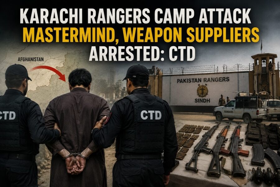 Karachi Rangers Camp Attack Mastermind Weapon Suppliers Arrested