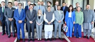 Kundi Hosts Luncheon For Bulgarian Envoy European Diplomats Attend