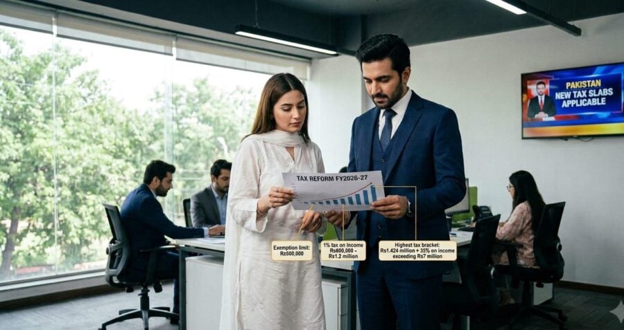 New Tax Slabs For Salaried Persons In Pakistan As Fy2026 27 Begins