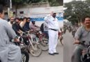 No Rules For Those In Power Nabil Gabol Gets Traffic Police Salute While Riding Without Helmet