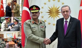 Pak Field Marshal Discusses Defence Ties Regional Security With Erdogan Top Turkish Brass Ispr