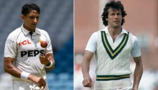 Pak V Wi Mohammad Abbas Breaks Imran Khans Test Record