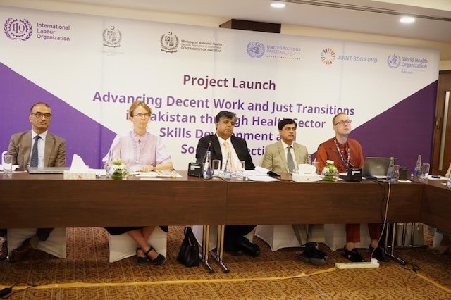 Pakistan Ilo And Who To Support 20000 Health Workers And Create Decent Jobs In The Sector 