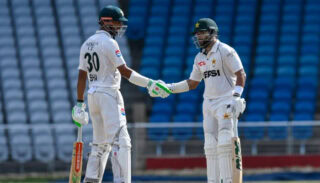 Pakistan Reach 199 3 In Reply To West Indies 311 On Day Two Of First Test