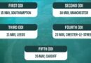 Pakistan Vs England May 2027 Odi Series Schedule Venues