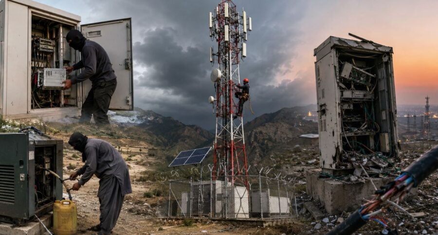 Pakistans 5g Road Hit By 9200 Telecom Tower Theft Vandalism Cases