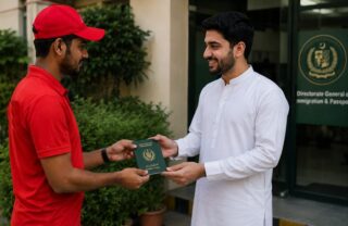 Passport Home Delivery Service Starts In Pakistan Via Courier