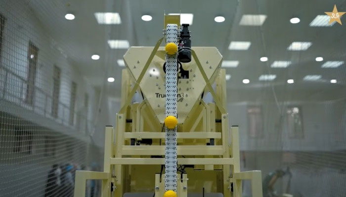 Pcb Installs Cutting Edge Trueman 3 Bowling Machine At National Cricket Academy