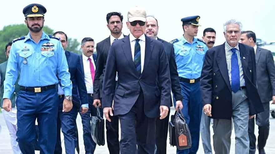 Pm Shehbaz Departs For Tehran To Attend Funeral Of Irans Assassinated Supreme Leader Ali Khamenei