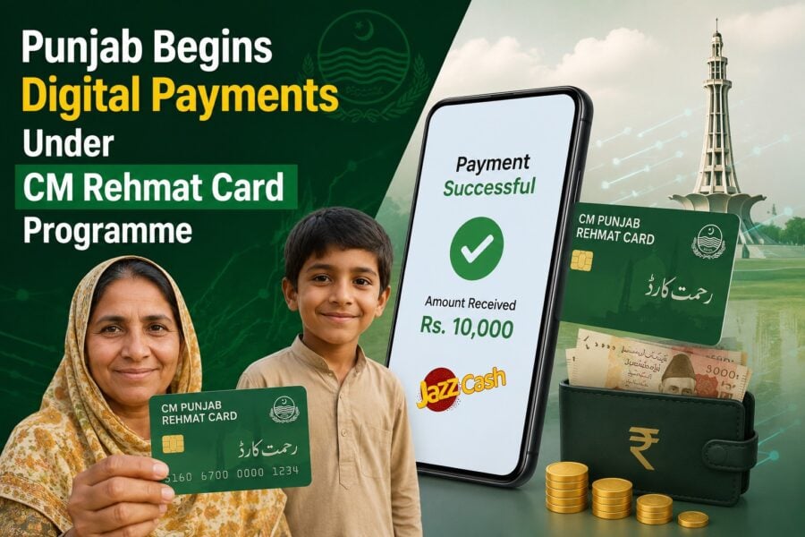 Punjab Begins Digital Payments Under Cm Rehmat Card Programme