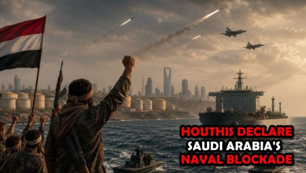 Saudi Arabia Faces New Maritime Threat As Houthis Declare Naval Blockade
