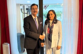 Senate Chairman Gilani Pushes For Deeper Pakistan Canada Ties In Talks With Anita Anand