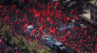 Tehran Sees Massive Turnout As Millions Bid Farewell To Khamenei