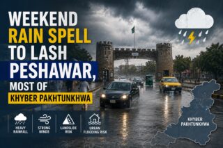 Weekend Rain Spell To Lash Peshawar Most Of Khyber Pakhtunkhwa