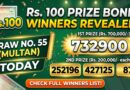 100 Prize Bond Draw No 55 August 2026 Winners Revealed