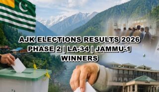 Ajk Elections Results 2026 Phase 2 La 34 Jammu 1 Winners