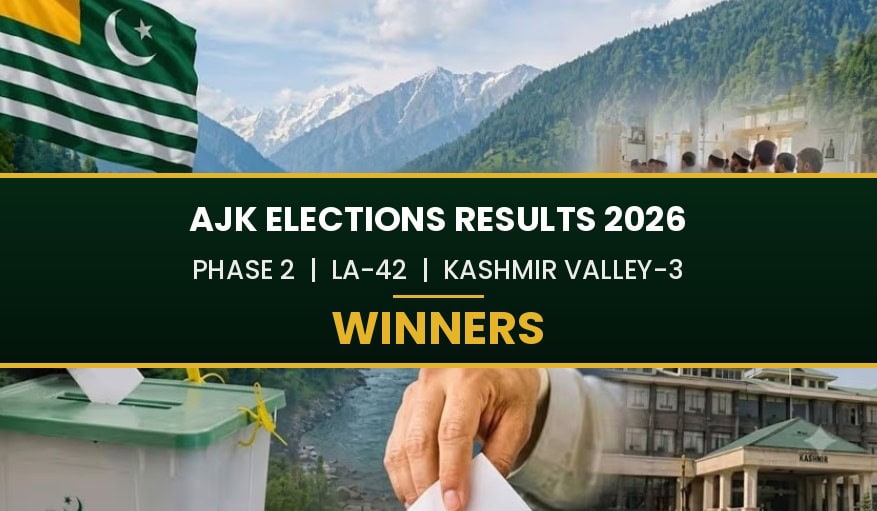 Ajk Elections Results 2026 Phase 2 La 42 Kashmir Valley 3 Winners