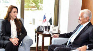 Asif Natalie Discuss Regional Intl Security Developments