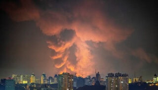 At Least 15 Killed 27 Injured In Russian Missile Drone Attack On Kyiv