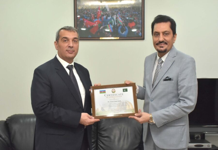 Azerbaijan Pakistan Ties See Major Growth Ambassador Farhadov