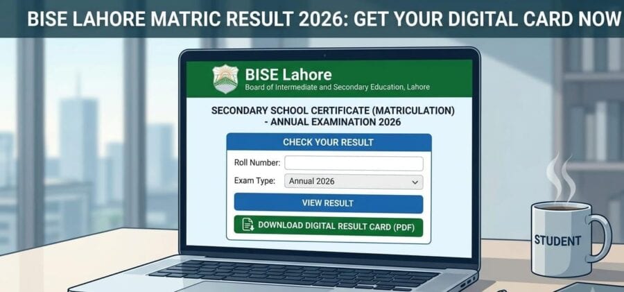 Bise Lahore Matric Digital Result Card 2026 Pdf Download