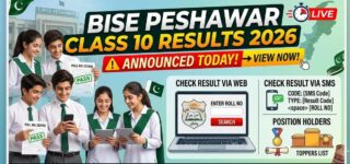Bise Peshawar Board Class 10 Results 2026 Today How To Check Online