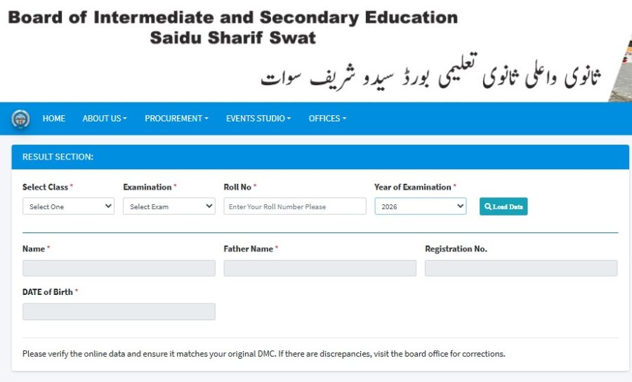 Bise Swat Class 9th 10th Results 2026 Ways To Check Online