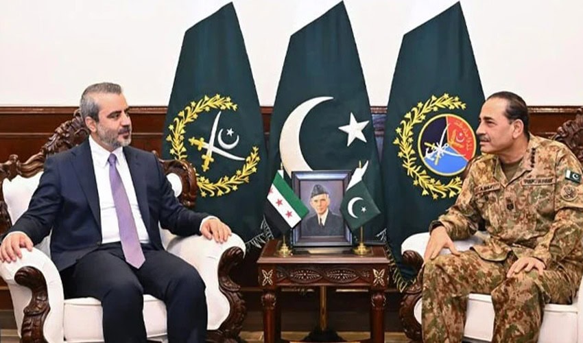 CDF Munir, Syrian FM agree to expand defence cooperation