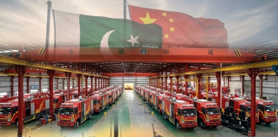 China Gifts Islamabad 21 Modern Fire Rescue Vehicles After Pims Fire Tragedy