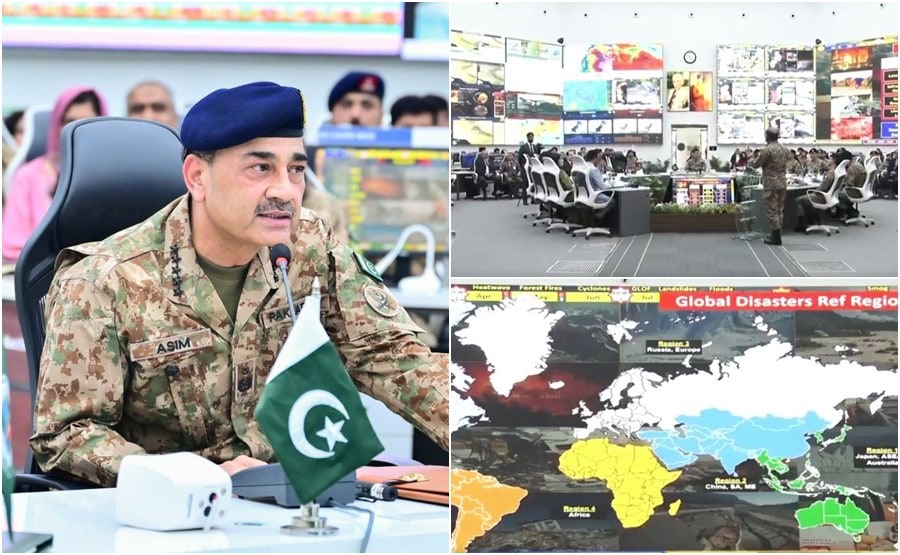 Field Marshal Briefed On Disaster Lens 2026 System During Ndma Hq Visit For Monsoon Preparedness